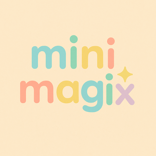 Jouet magnétique pastel MiniMagix – cadeau parfait pour Noël et anniversaires