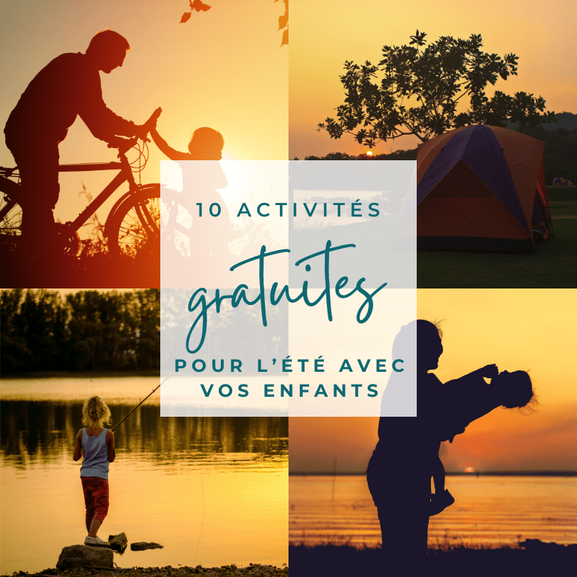 10 Activités GRATUITES pour l'été avec vos enfants - KIDEE