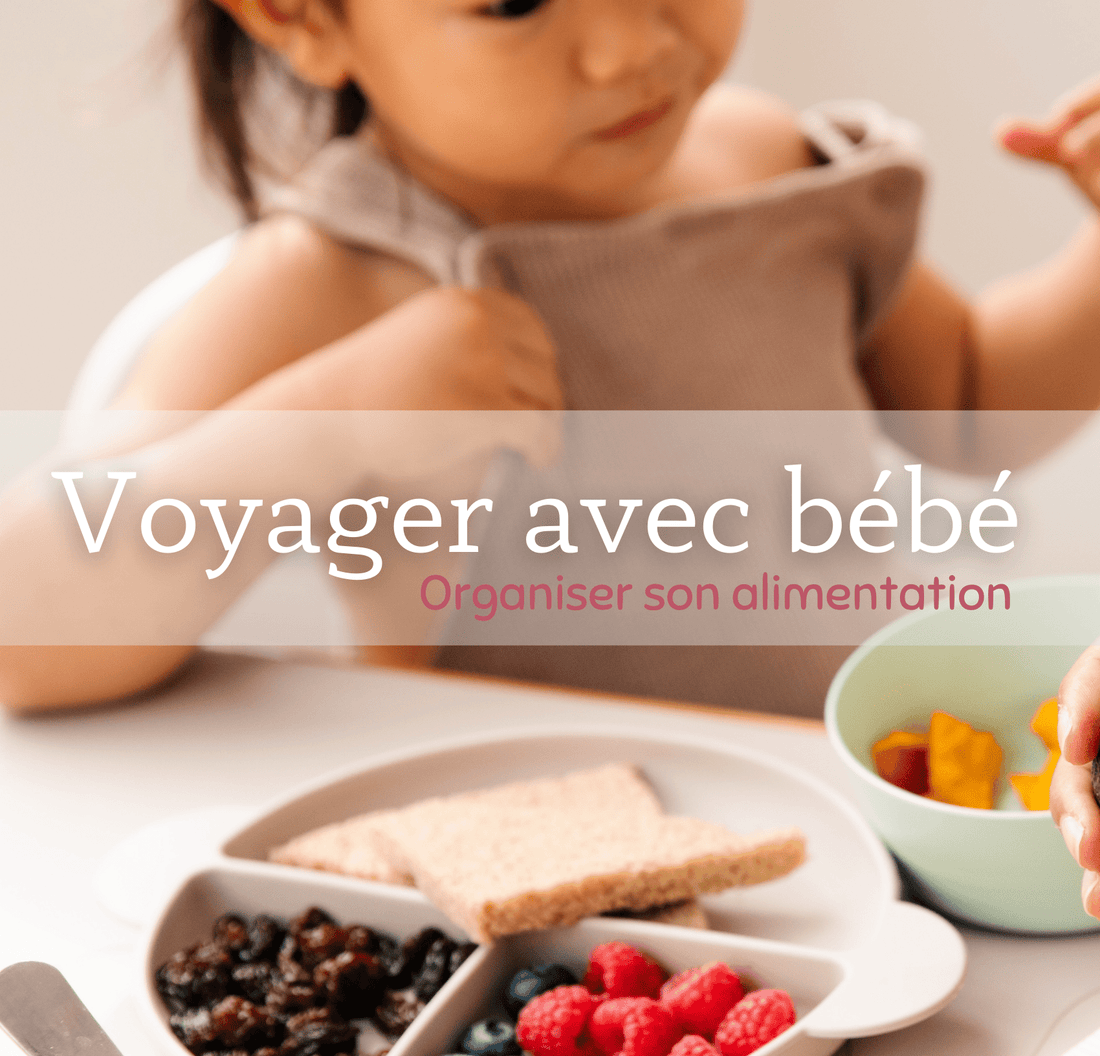 Voyager avec un bébé - Comment bien organiser l'alimentation en déplacement ? - KIDEE