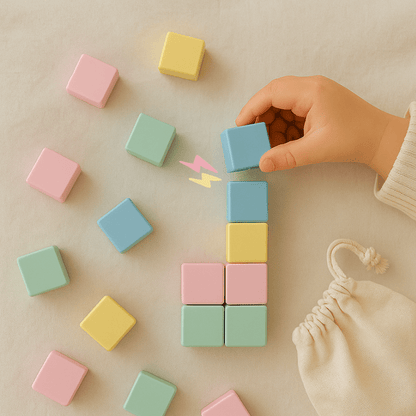 Jeu magnétique enfant MiniMagix – cadeau Noël pour développer créativité et motricité