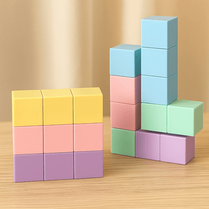 Blocs pastel aimantés MiniMagix – activité sensorielle pour fêtes de fin d’année