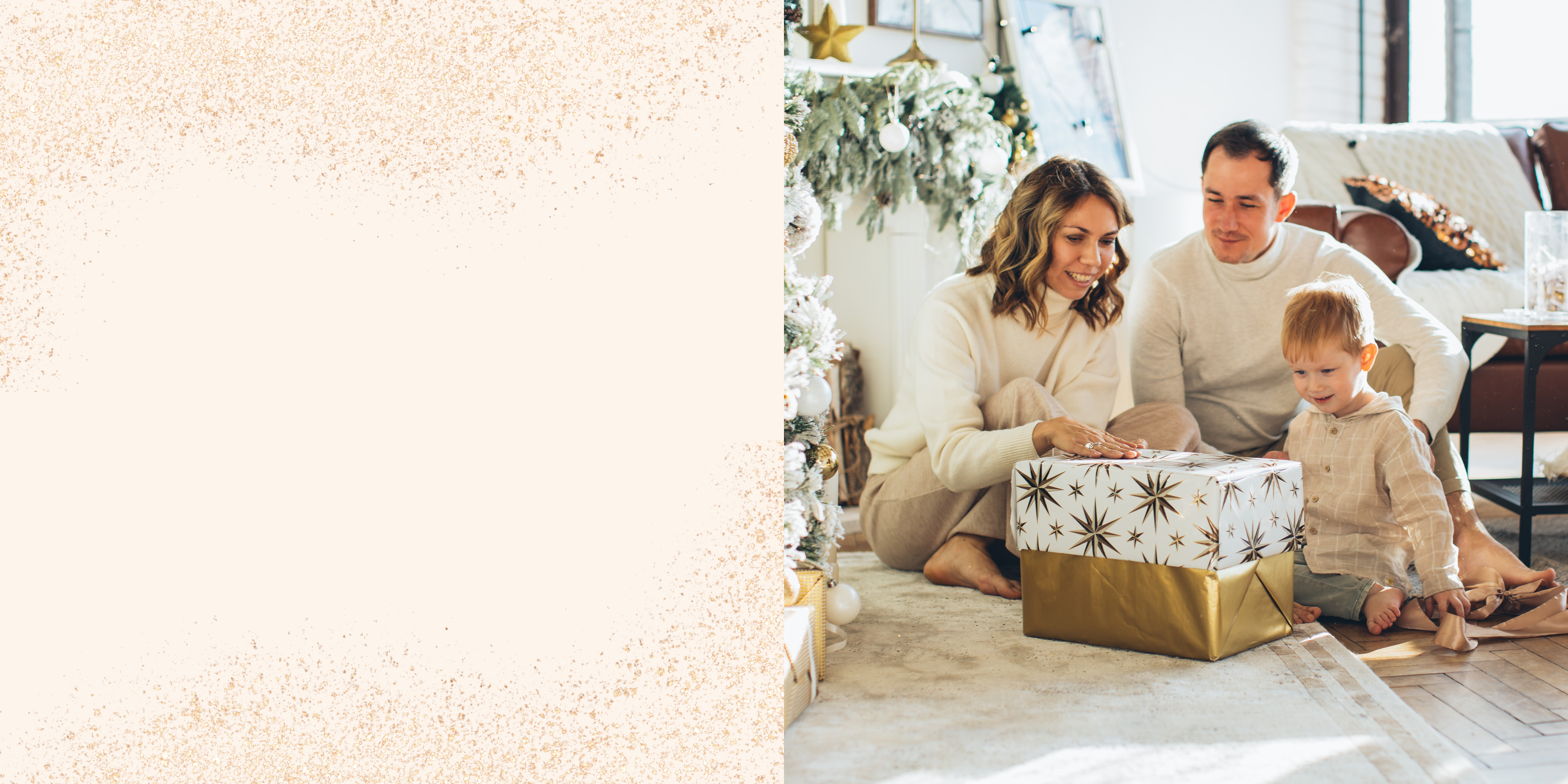 Bannière Noël Kidee – magie des fêtes, moments de tendresse et idées cadeaux pour jeunes parents 🎁