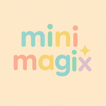 Jouet magnétique pastel MiniMagix – cadeau parfait pour Noël et anniversaires