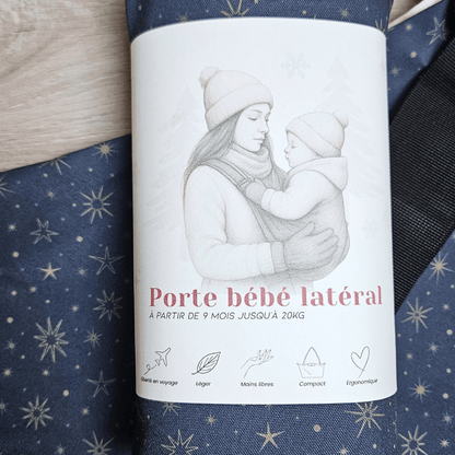 Porte bébé latéral - Édition Limitée Spéciale Noël - KIDEE