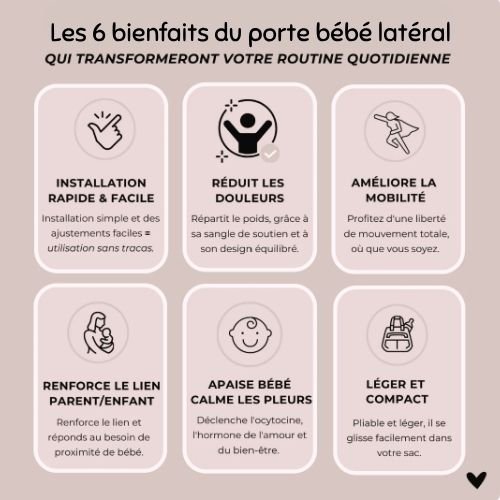 Porte-bébé ergonomique léopard – idée cadeau utile pour fêtes de fin d’année 🎅