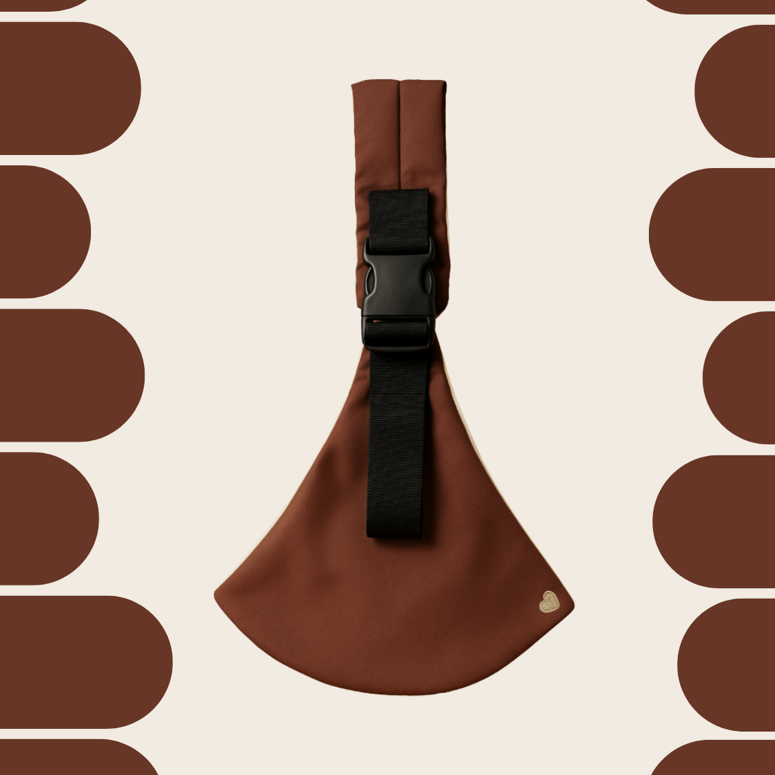 Porte bébé latéral - Marron Beige - KIDEE