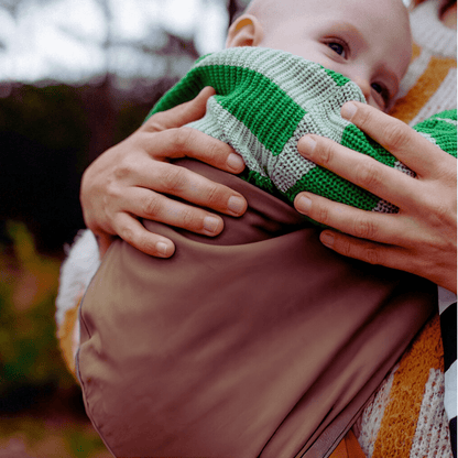 Porte bébé latéral - Marron Beige - KIDEE