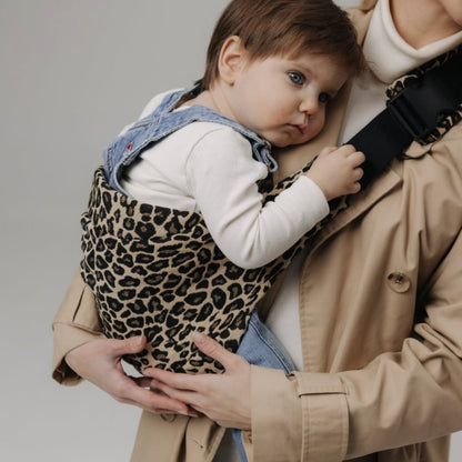 Cadeau Noël parent bébé – porte-bébé panthère Kidee, portage facile et élégant