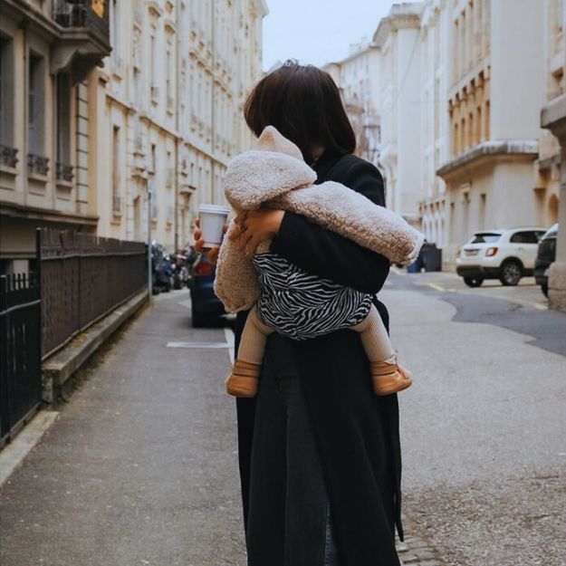 Porte-bébé zébré ergonomique – cadeau idéal pour maman ou papa voyageur