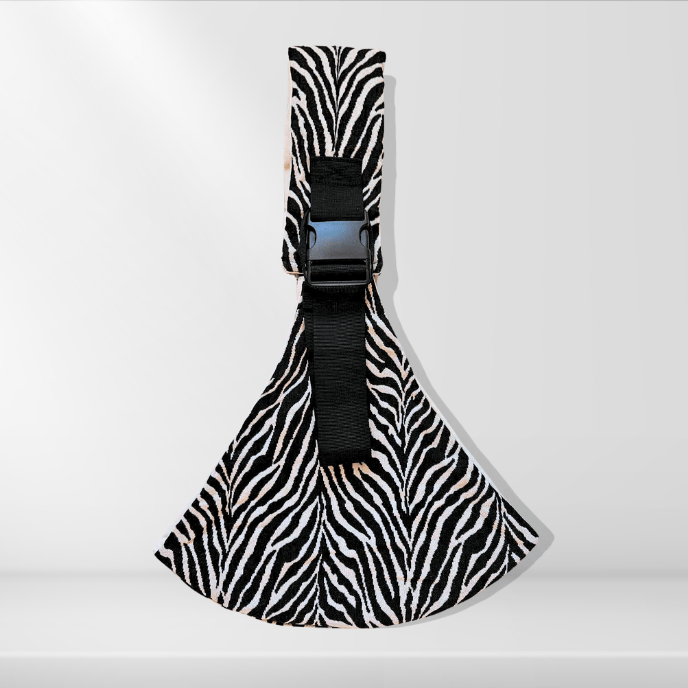 Porte-bébé latéral zébré Kidee – idée cadeau Noël pratique pour jeunes parents 🎄