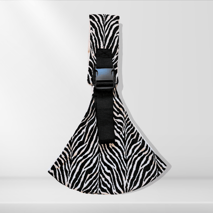 Porte-bébé latéral zébré Kidee – idée cadeau Noël pratique pour jeunes parents 🎄