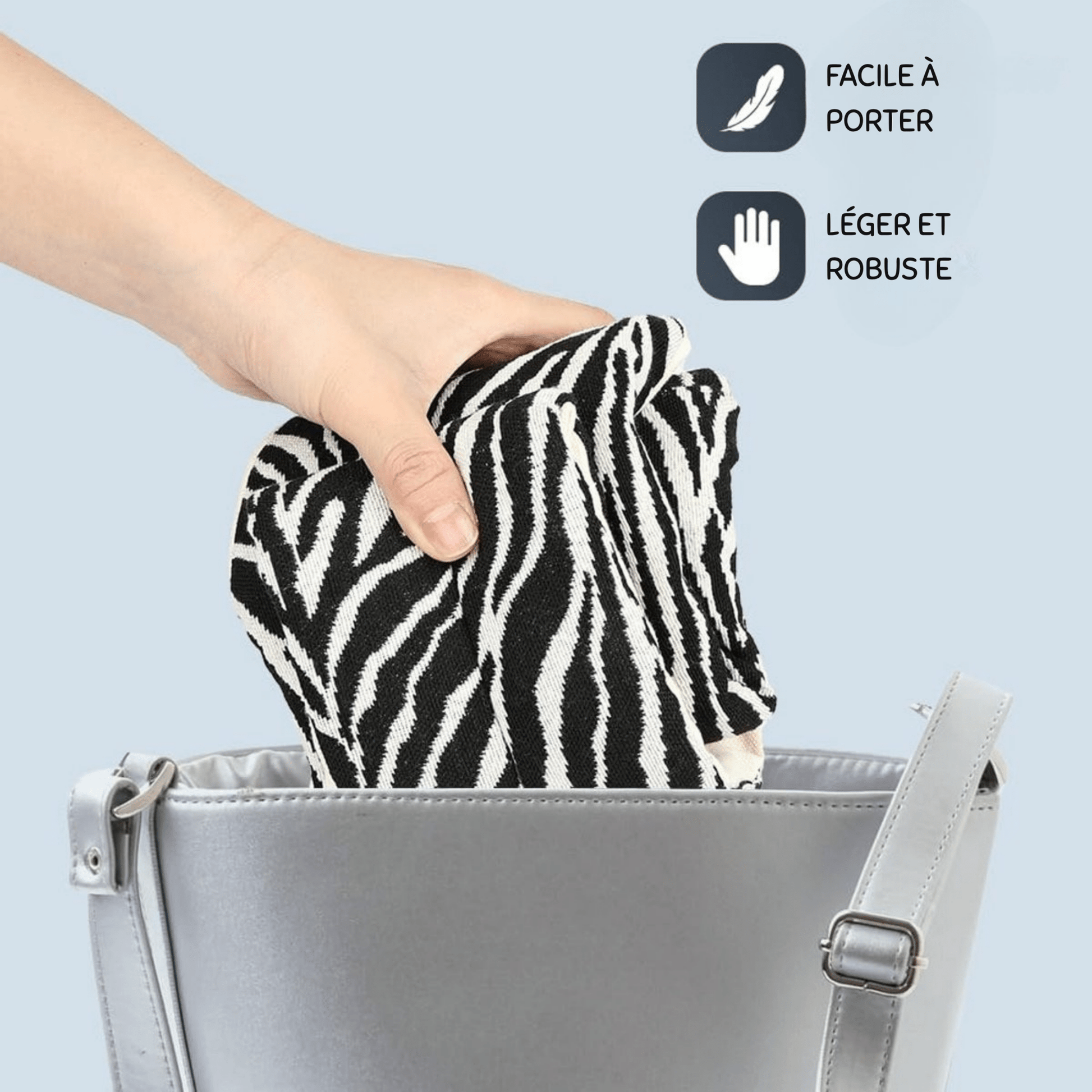 Porte bébé latéral - Zèbre - KIDEE