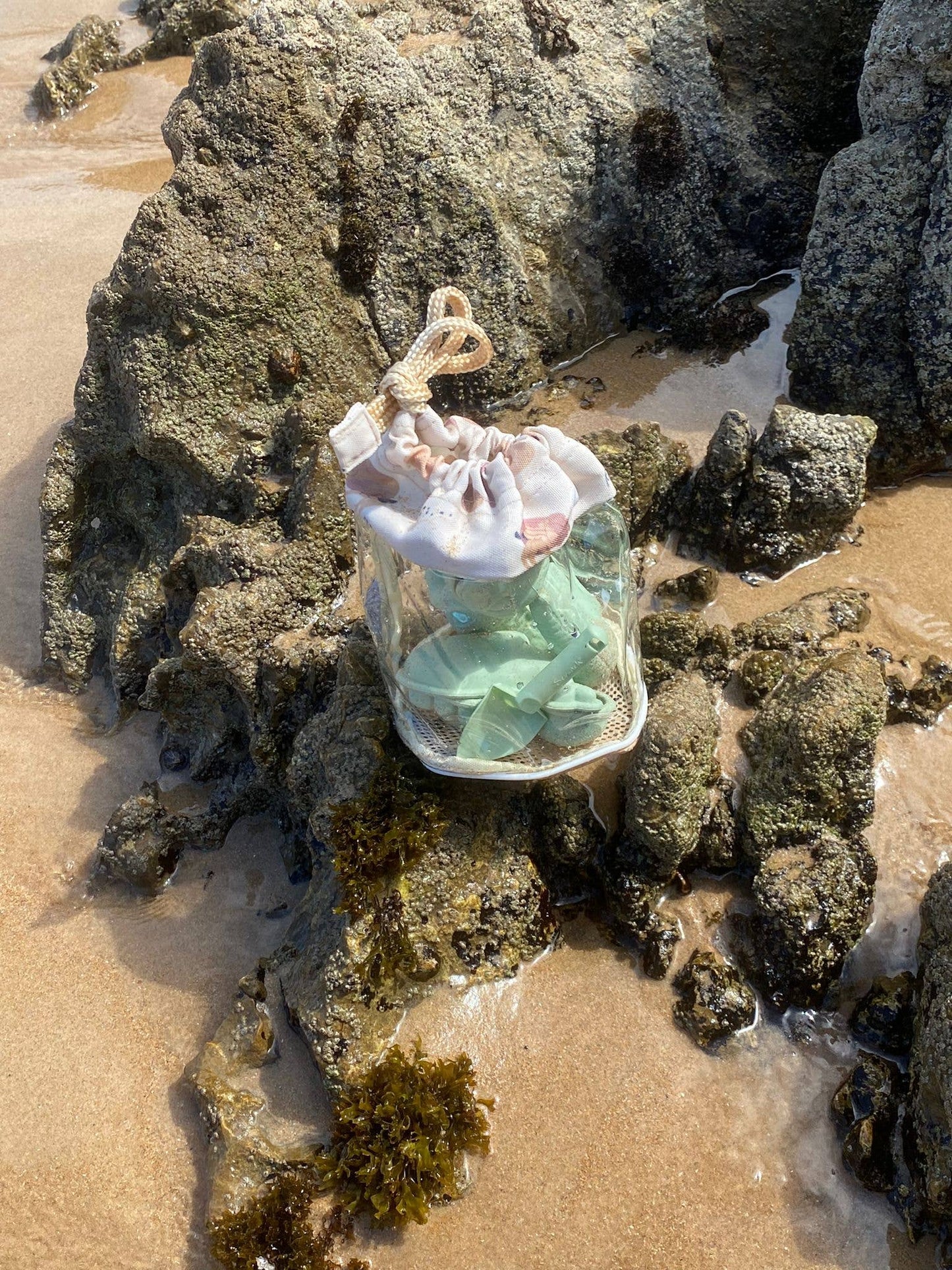 Sac Jouets de Plage Transparent - Play and Store - KIDEE