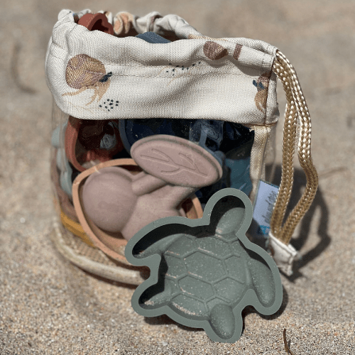 Sac Jouets de Plage Transparent - Play and Store - KIDEE