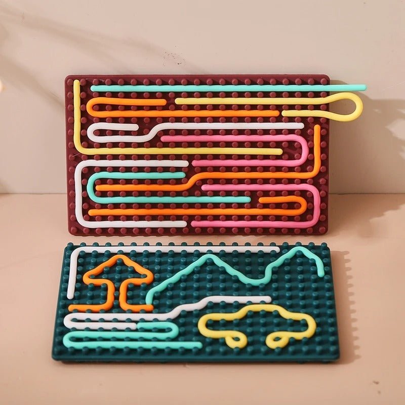 Jouet enfant pour stimuler la motricité fine, la concentration et la créativité